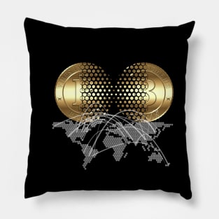 Bitcoin Concept Pillow