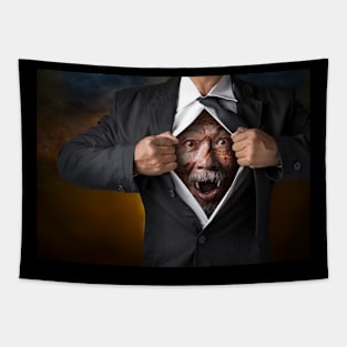 Zombie businessman Tapestry