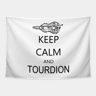 Hurdy-Gurdy Keep Calm and Tourdion Tapestry