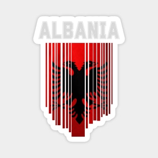Albania flag, albanian flag Magnet