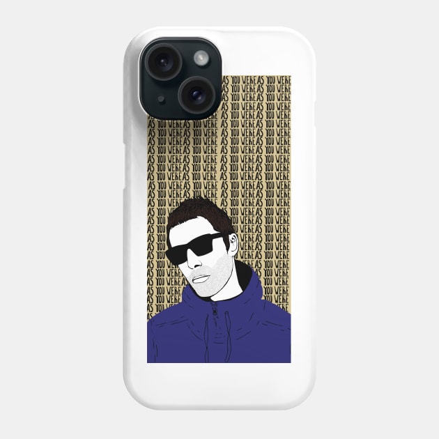 Liam Gallagher Phone Case by Daledoomevans