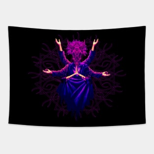 Triceratops Demon Tapestry