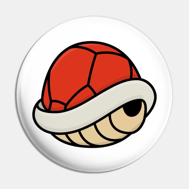 Red Shell Pin by Radradrad