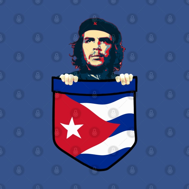 Che Guevara Cuba Chest Pocket by Nerd_art