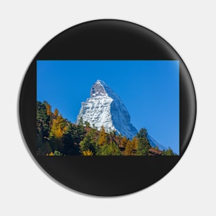 Matterhorn, Zermatt, Valais, Switzerland, Europe, autumn Pin