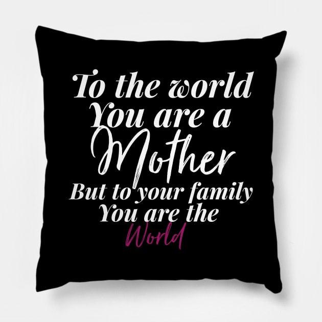 mothers day Pillow by Design stars 5