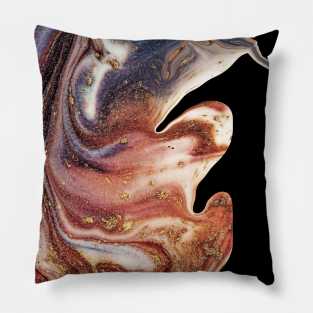 Golden river Pillow