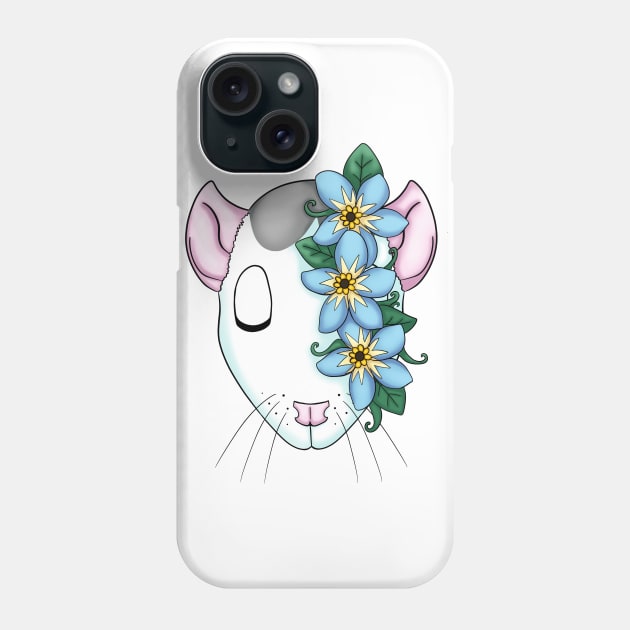 Flower Rat Phone Case by CaptainShivers