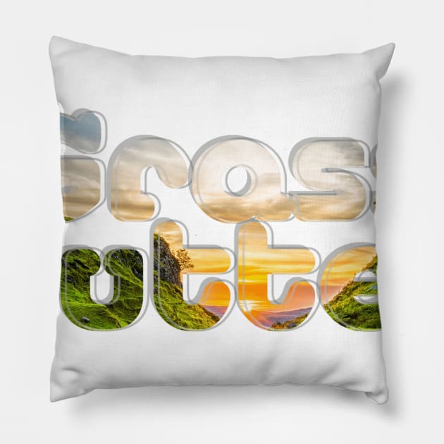 Grass Cutter Pillow by afternoontees