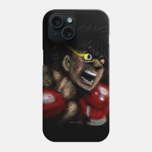 Ippo Makunouchi with Scribble art Phone Case