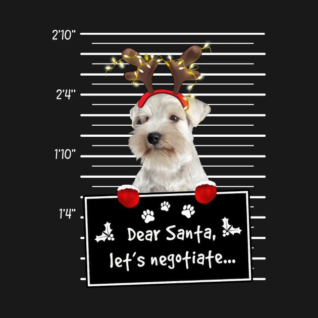 Old English Sheepdog Dear Santa Let's Negotiate Christmas Gift by logan05willda