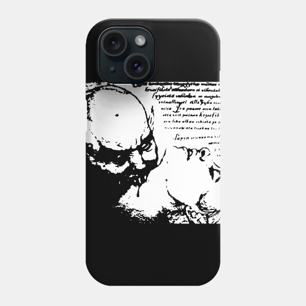 nosferatu kiss Phone Case by horrorshirt