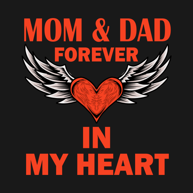 In Memory Of Mom And Dad Forever In My Heart by RW