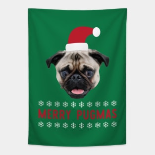 Merry Pugmas Tapestry