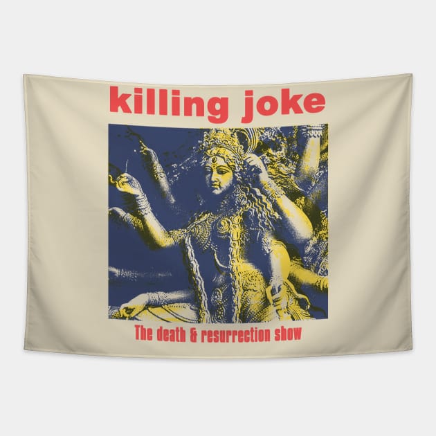 vintage retro killing joke Tapestry by psninetynine