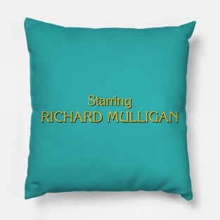 Starring Richard Mulligan Pillow