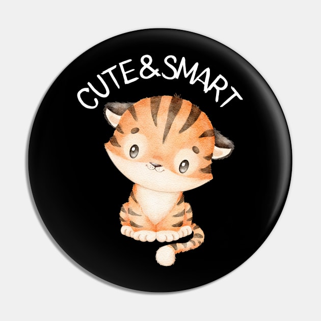 Cute and Smart Cookie Sweet kitty baby tiger cute baby outfit Pin by BoogieCreates