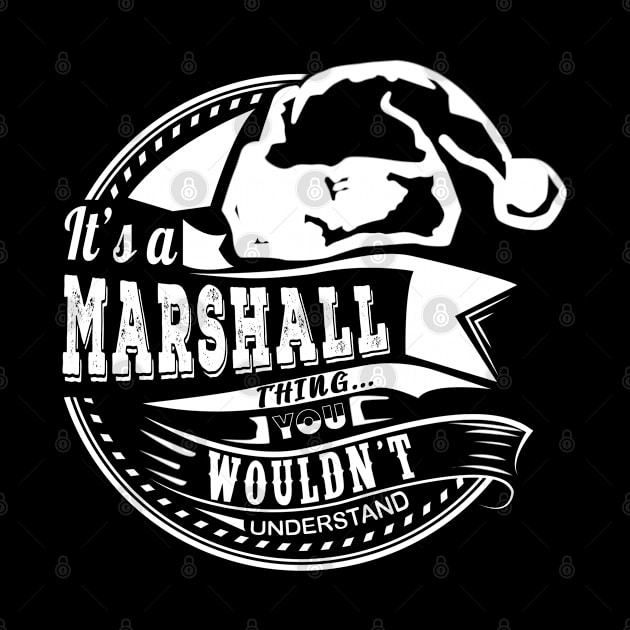 It's a Marshall thing - Hat Xmas Personalized Name Gift by Cave Store