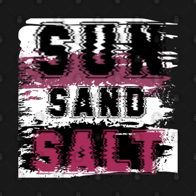 Sun Sand Salt Hello Summer Vintage Funny Surfer Riding Surf Surfing Lover Gifts by Customo