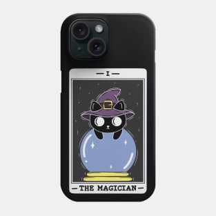 The Magician Cat Tarot Card Phone Case