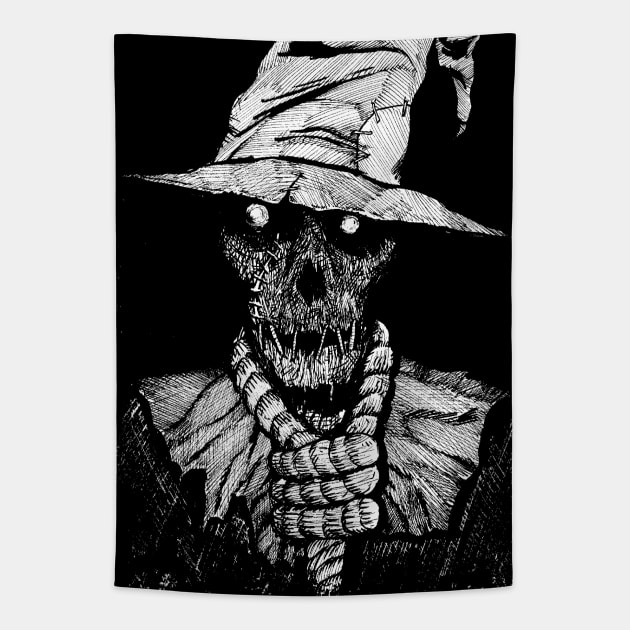 Scarecrow Tapestry by DarkArtiste