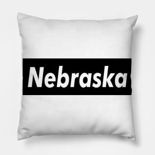 Nebraska Meat Brown Pillow