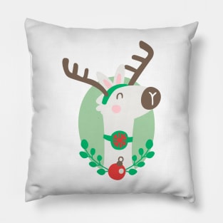 Christmas llama Pillow