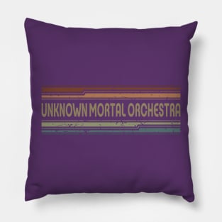 Unknown Mortal Orchestra Retro Lines Pillow