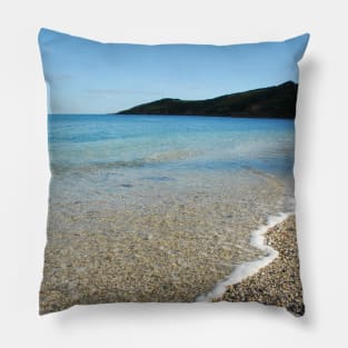 Falmouth Bay Ocean Meets Sand Pillow