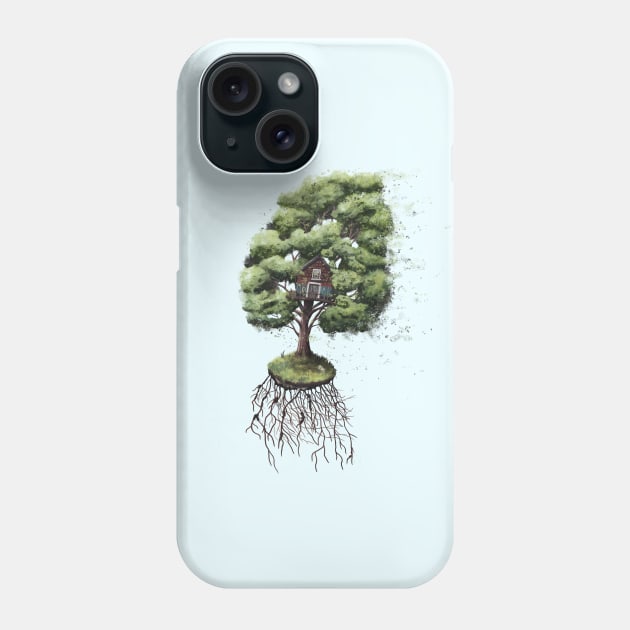 Wanderer's Retreat Phone Case by samlyne