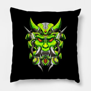 Japanese Oni Mecha 8.1 Pillow