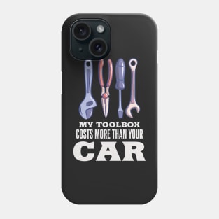 MECHANIC: Mechanic Toolbox Gift Idea Phone Case