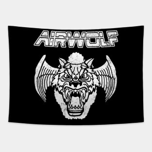 Airwolf Vintage White Tapestry