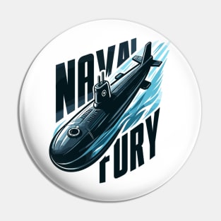 Submarine, Naval Fury Pin