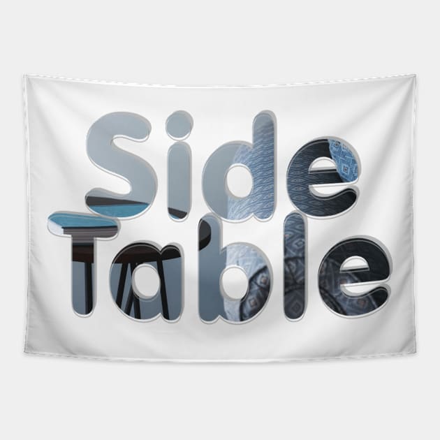 Side Table Tapestry by afternoontees