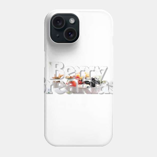 Berry Breakfast Phone Case by afternoontees