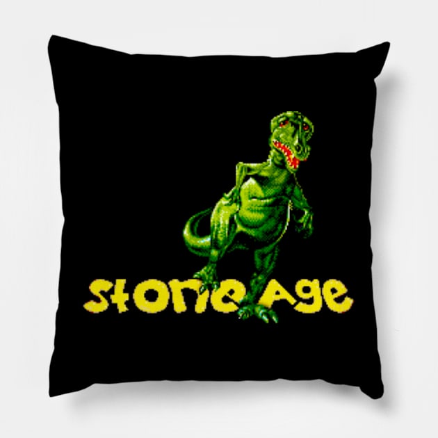 Stone Age Pillow by iloveamiga