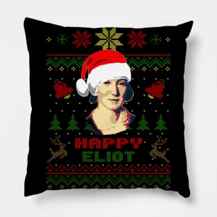 George Eliot Happy Eliot Pillow