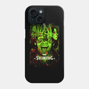 Shining Haunts Relive the Sinister Presence and Classic Moments of the Film's Iconic Overlook Hotel on a Tee Phone Case