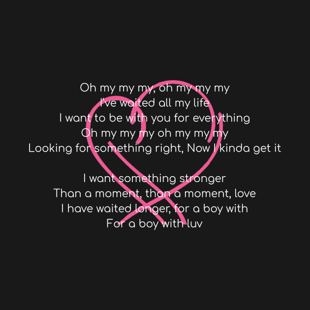 Bts Boy In Luv Lyrics Korean In English