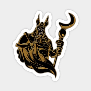 Anubis ancient of Egypt. Magnet
