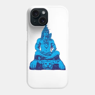 Shiva Meditate Adiyogi Mahadev Aum namah shivaya Phone Case