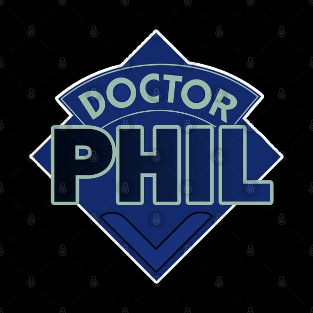 Doctor Phil - Doctor Who Style Logo by RetroZest