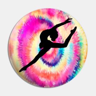 Tie Dye Dancer Pin