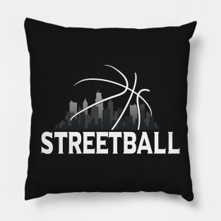 Streetball Skyline - for streetbasket player Pillow