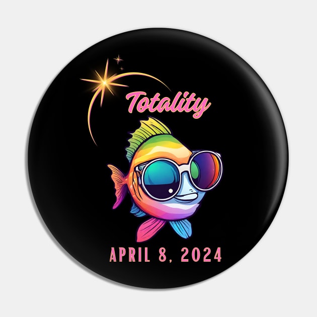 Total Solar Eclipse Watching Colorful Fish Totality April 8, 2024 Pin by Little Duck Designs