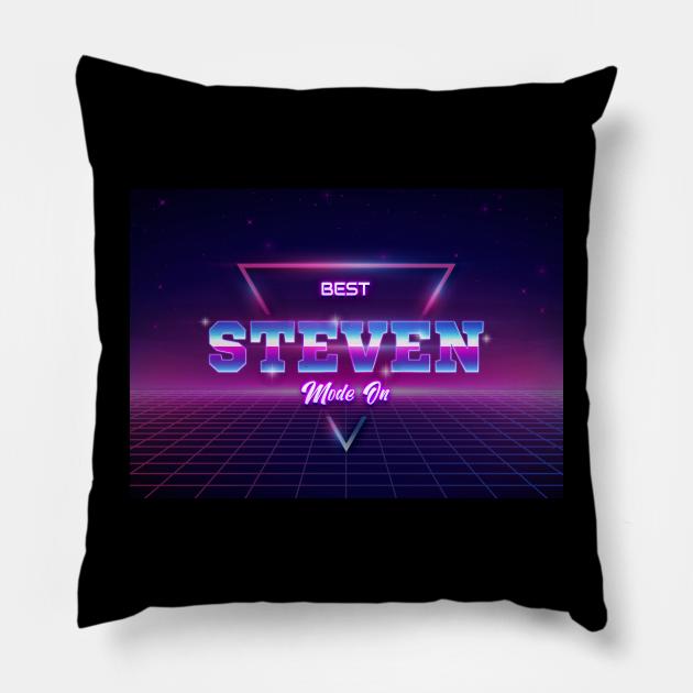 Best Steven Name Pillow by Rizaldiuk