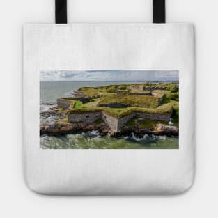 Star-shaped bastion walls of Suomenlinna fortress Tote