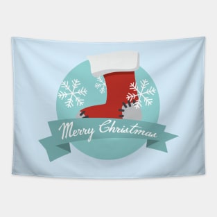 Merry Christmas Socks Tapestry