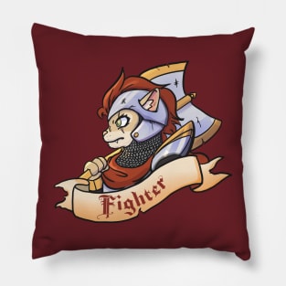 Kitty Classes - Fighter Pillow